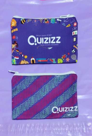 Tempat Pensil Quizizz Motif Batik 1 Multicolor