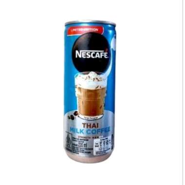 Promo Harga Nescafe Ready to Drink Thai Milk Coffe 220 ml - Blibli