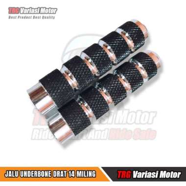 Jalu Underbone Drat 14 Miling Full CNC TRG High Quality Hitam