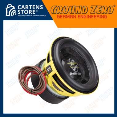 Subwoofer Ground Zero GZPW 12 SPL EXTREME By Cartens-Store.com Kuning