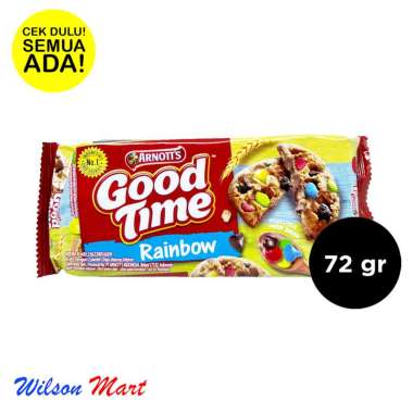 Promo Harga Good Time Cookies Chocochips Rainbow Chocochip 72 gr - Blibli