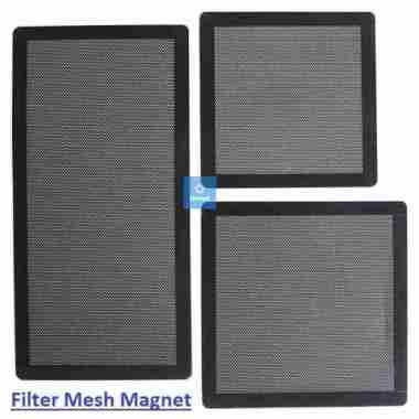 PC Fan Filter Magnetic Filter Debu Magnet Kipas PC 12cm 14cm 12x24cm 14cm