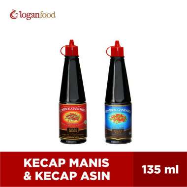 LOMBOK GANDARIA Kecap Manis + Kecap Asin [135 ml/ Set Bundle]