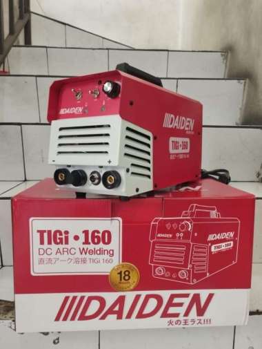 MESIN LAS ARGON STAINLESS TIGi 160 DAIDEN TIG 160 TRAFO LAS dengan bublewra