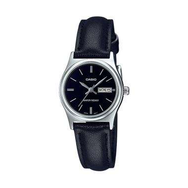 CASIO Jam Tangan Wanita [LTP-V006L-1B2UDF , LTP-V006L-4BUDF , LTP-V006L-7B2UDF] BLACK