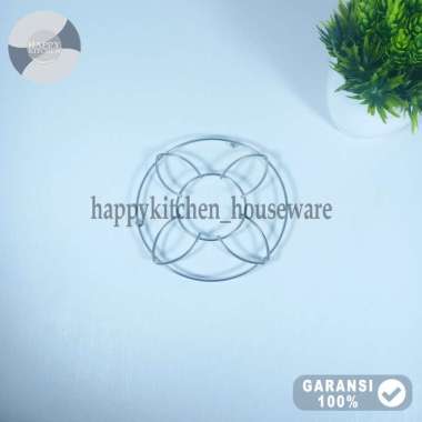 Happykitchen Tatakan Panas / Tatakan Panci / Alas Panci Stainless 15cm
