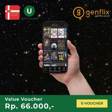 Genflix  Voucher Digital Value Rp. 66.000