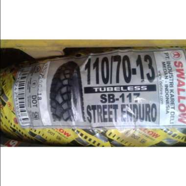 Paketan Ban SWALLOW 110/70-13 & 130/70-13 SB 117 TUBELESS BAN DEPAN BELAKANG NMAX