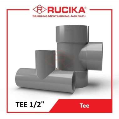 Sambungan Fitting Pipa PVC Knie Tee Sock Drat Dalam Luar Tee