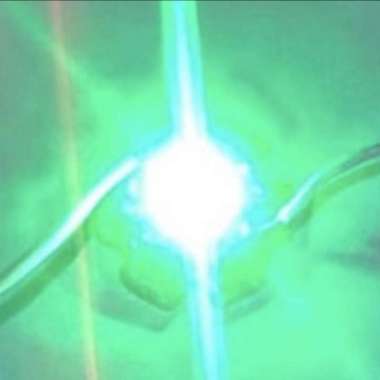 Lampu Led HPL 1W RGB Hijau