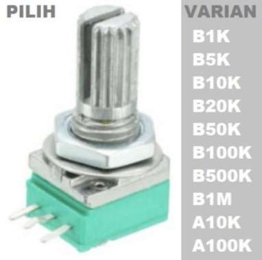 Sealed potensiometer mono 097 A100K