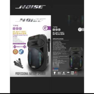 Speaker portable Noise 15" 899E