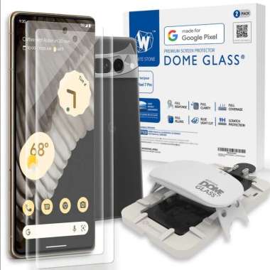 Whitestone Dome Glass For Pixel 7 Pro Tempered Glass Pixel 7 / 7 Pro Pixel 7 Pro