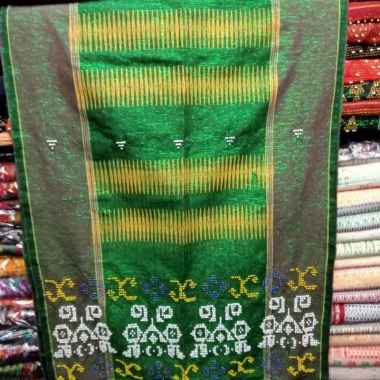 Ulos bintang maratur bunga keranjang Hijau