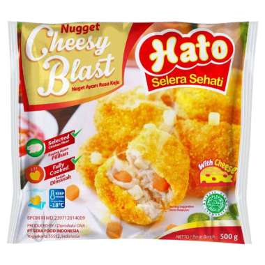 Promo Harga Hato Nugget Cheesy Blast 500 gr - Blibli