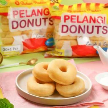 donat kentang pelangi 21 pcs