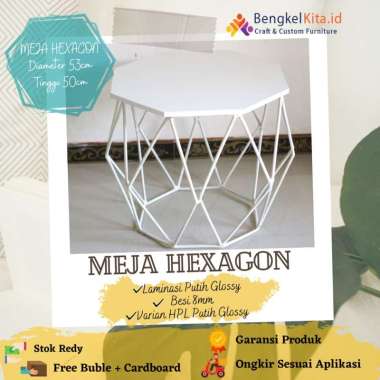 Meja Tamu Minimalis Ruang Tamu /Furniture meja tamu / meja teras / Coffee Table GRATIS ONGKIR HPL Pu