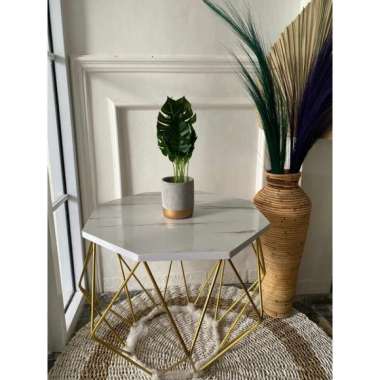Meja Tamu Minimalis Ruang Tamu /Furniture meja tamu / meja teras / Coffee Table GRATIS ONGKIR Marmer