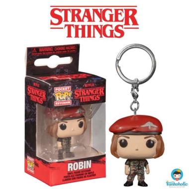 Funko Pocket POP Keychain Stranger Things Season 4 Robin Hunter Outfit