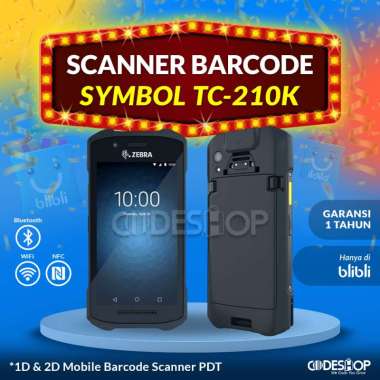Barcode Mobile Scanner Zebra TC210K PDT PDA Android Touchscreen 2D