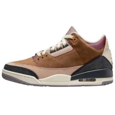 brown air jordan shoes