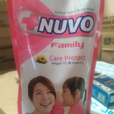 nuvo sabun cair 450ml sakinah minyak zaitun