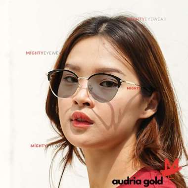 New! Kacamata Besi Blueray & Antiradiasi - Audria Gold - Kacamata FRAME SAJA