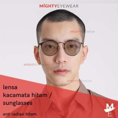 Lensa Hitam Sunglasses ( Index 1.56 Min / Plus / Silinder).Satu Pasang