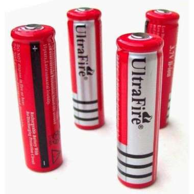 Batre charger 18650 / Baterai senter swat police ultrafire 99000mah