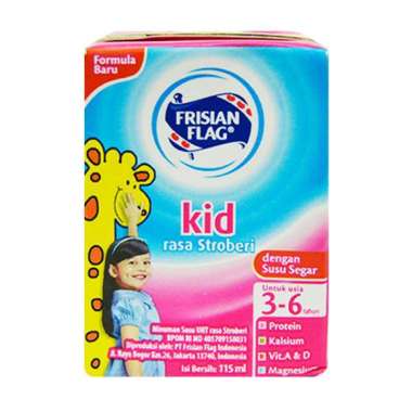 FRISIAN FLAG JUNIO STROBERI SUSU CAIR UHT 110ml
