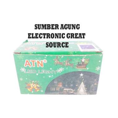 Lampu Tumblr Biru Blue Twinkle Lamp 100 LED Lancip ATN L211 Panjang