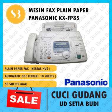 Mesin Fax Kertas HVS / Plain Paper Fax Panasonix KX-FP85