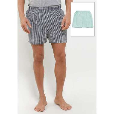 Hush Puppies Pakaian Dalam Pria Woven Boxer Black UGM22024BK Black S