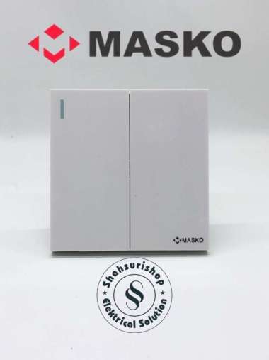 SAKLAR SERI DOUBLE AUSTIN MASKO A612 MINIMALIS PREMIUM QUALITY