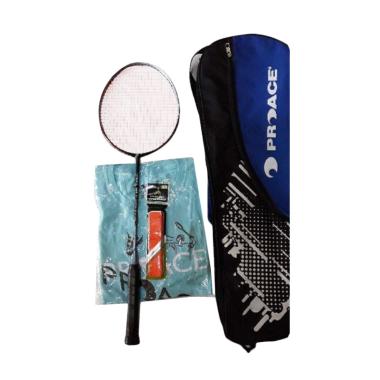 Pro Ace DMS 99 Raket Badminton + Free Tas + Kaos + Pasang Senar - Hitam