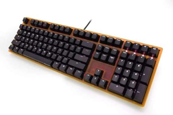 Ducky ONE DKON1508S-CUSADATW2 - 108-key, Orange, Cherry MX Blue Switch
