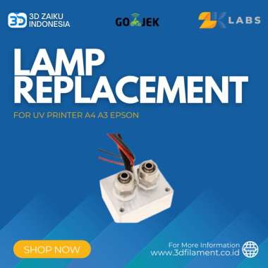 ZKLabs Flatbed UV Printer Integrated Lamp Replacement UV A4 A3 Epson UV A4
