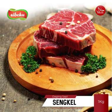 Sibeku Daging Sapi Sengkel Halal 1 Kg Frozen Food Import AUS