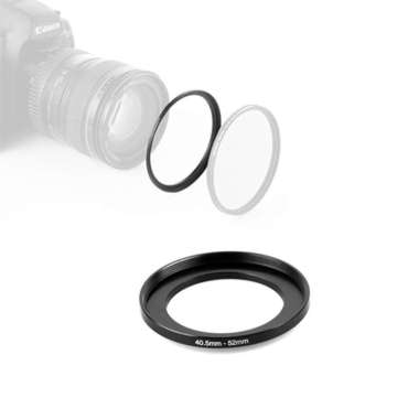 OEM Step Up Ring [40.5 mm-52 mm] BLACK