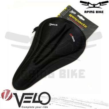 Cover Saddle Velo GEL Tech Sarung Jok Sepeda Tutup Sadel Gel MTB Roadbike Lipat Gravel VLC-052