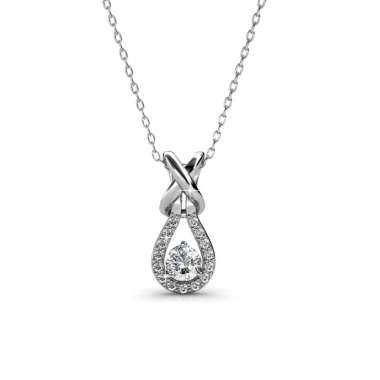 Her Jewellery Cherish Crystal Pendant Kalung Wanita