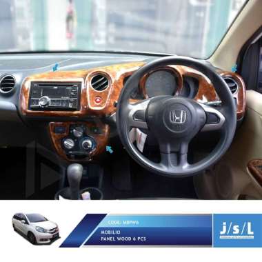 JSL Wood Panel Panel Kayu Interior Mobilio  [6 pcs] WOOD