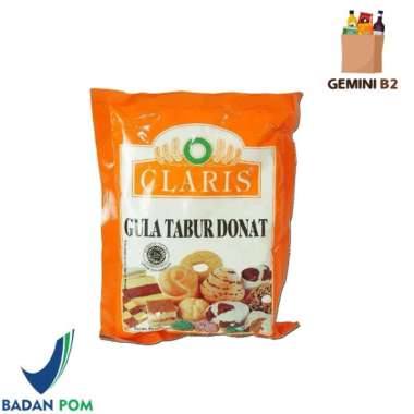 Claris Gula Tabur Donut / Gula Halus Dingin [250 g]