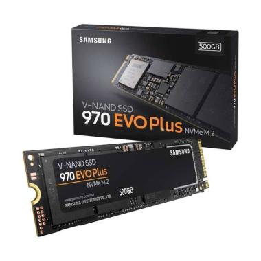 Samsung 970 EVO Plus NVMe M2 SSD [500 GB] Hitam