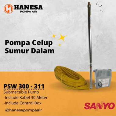 Sanyo PSW 300 - 311 Pompa Celup Sumur Dalam