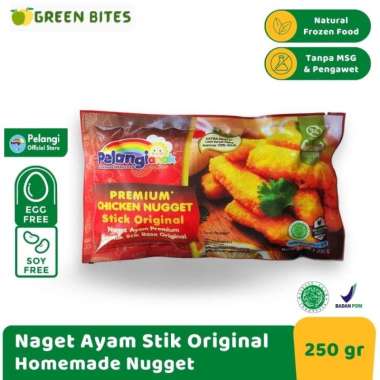 PELANGI Chicken Nugget Stick [Original/ Non MSG/ Non Pengawet]