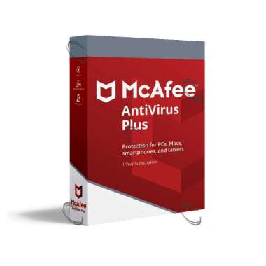 Jual McAfee Antivirus Plus 2020 Antivirus 1 Device 1 Tahun di ...
