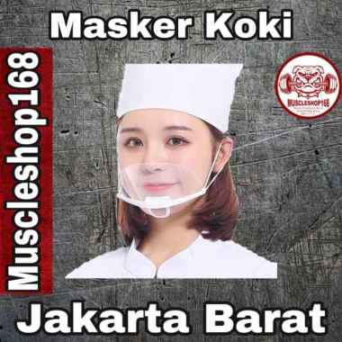 Masker Penutup Mulut Transparan Plastik Restoran Dapur Best Quality Masker Best