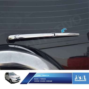 JSL Cover Wiper Rush / Terios Rear Wiper Cover CHROME