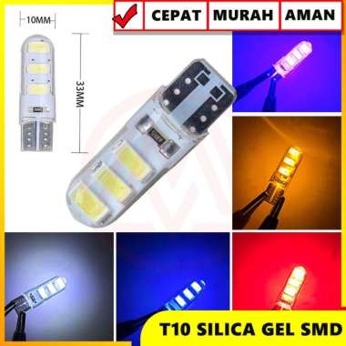 T10 JELLY LAMPU LED SENJA MOTOR MOBIL warna Biru
